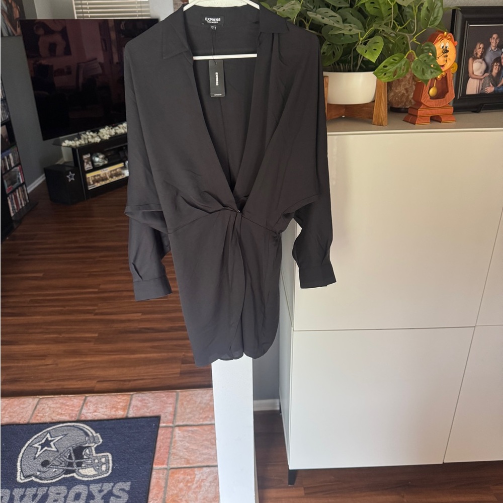 Express Elegant Black Romper